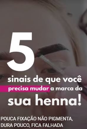 5 Sinais de que você precisa mudar a marca da sua Henna!