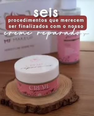 Creme Reparador para procedimentos de Pele