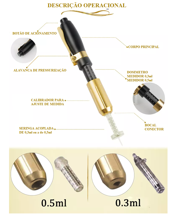 Seringas MF Makeup Estética com ANVISA!