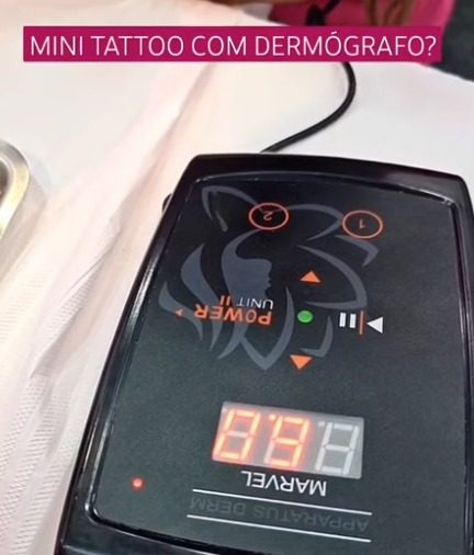 Mini Tattoo com Dermógrafo - Dicas e Como Funciona?